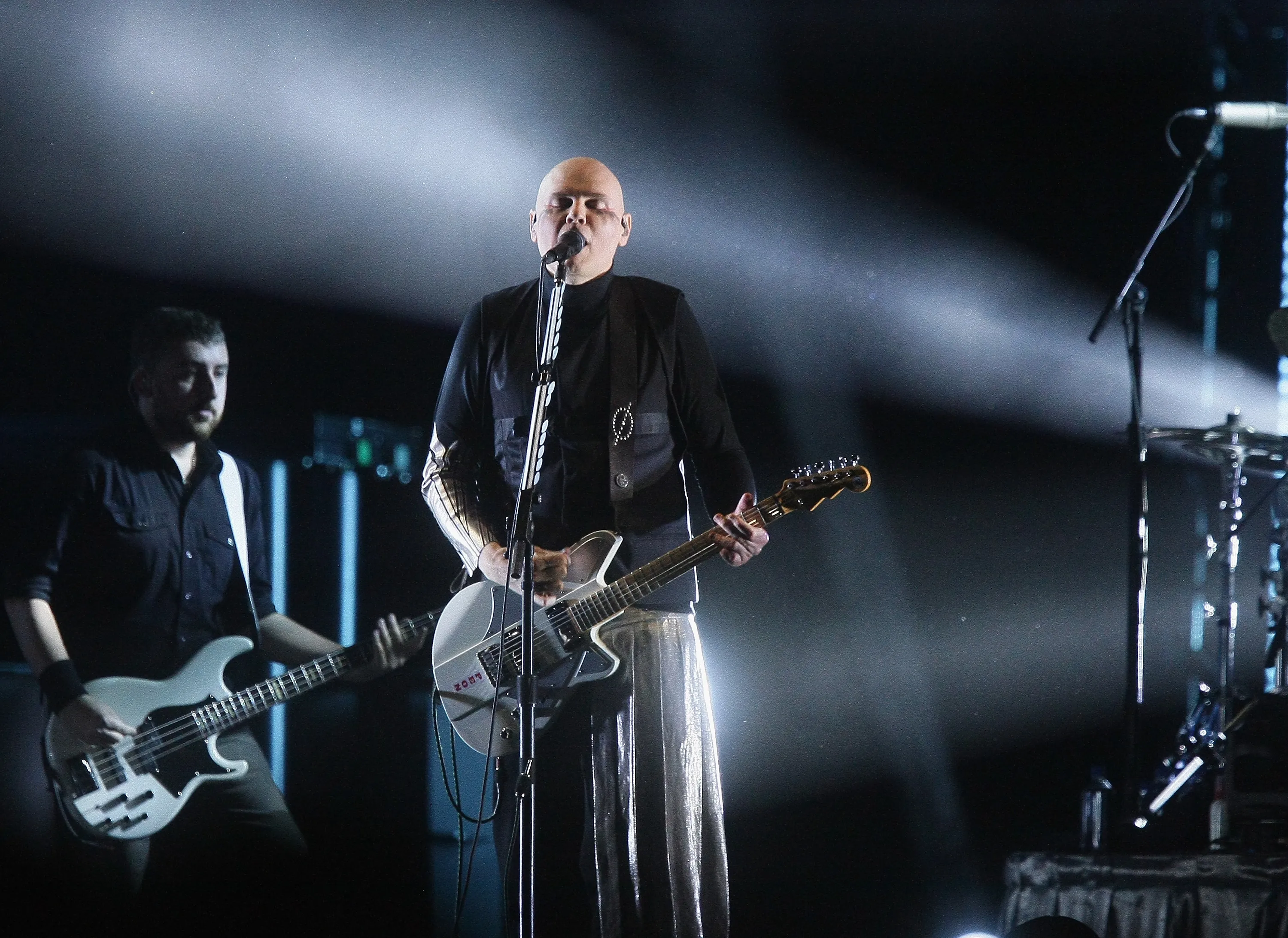 GLENDALE, AZ - JULY 12: Billy Corgan of The Smashing Pumpkins performs during the opening night of their "Shiny And Oh So Bright" world tour at Gila River Arena on July 12, 2018 in Glendale, Arizona. (Photo by John Medina/Getty Images)
The Smashing Pumpkins Perform At Gila River Arena