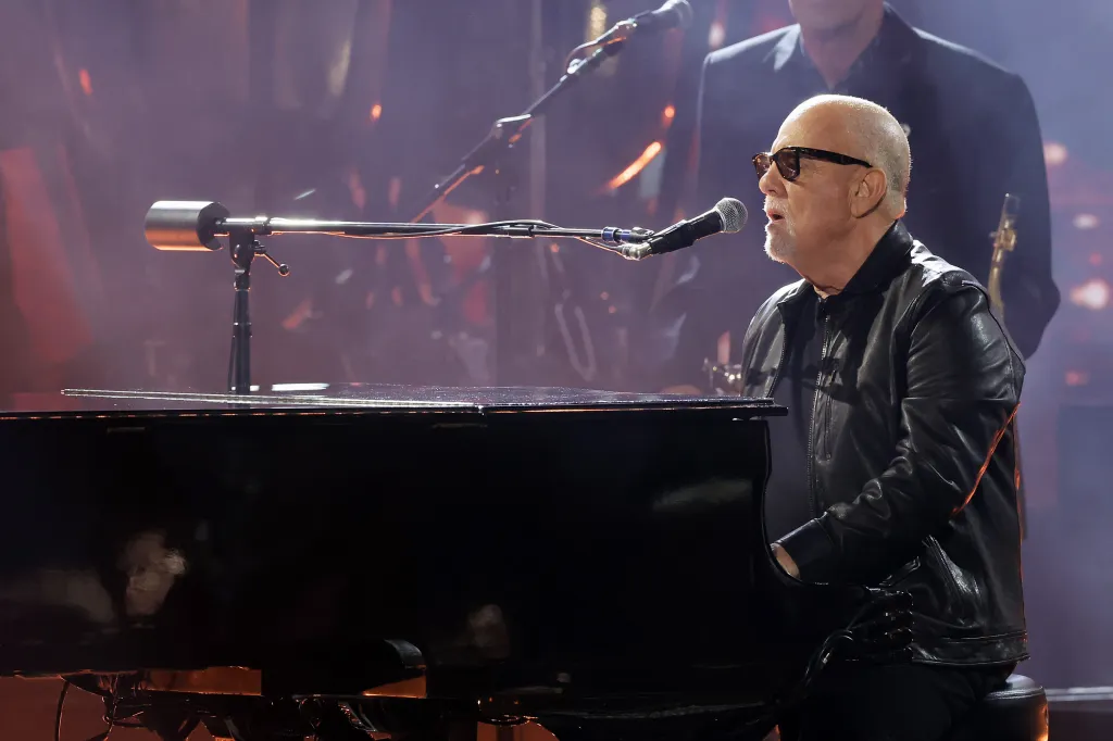 Billy Joel performs onstage at the 66th GRAMMY Awards.