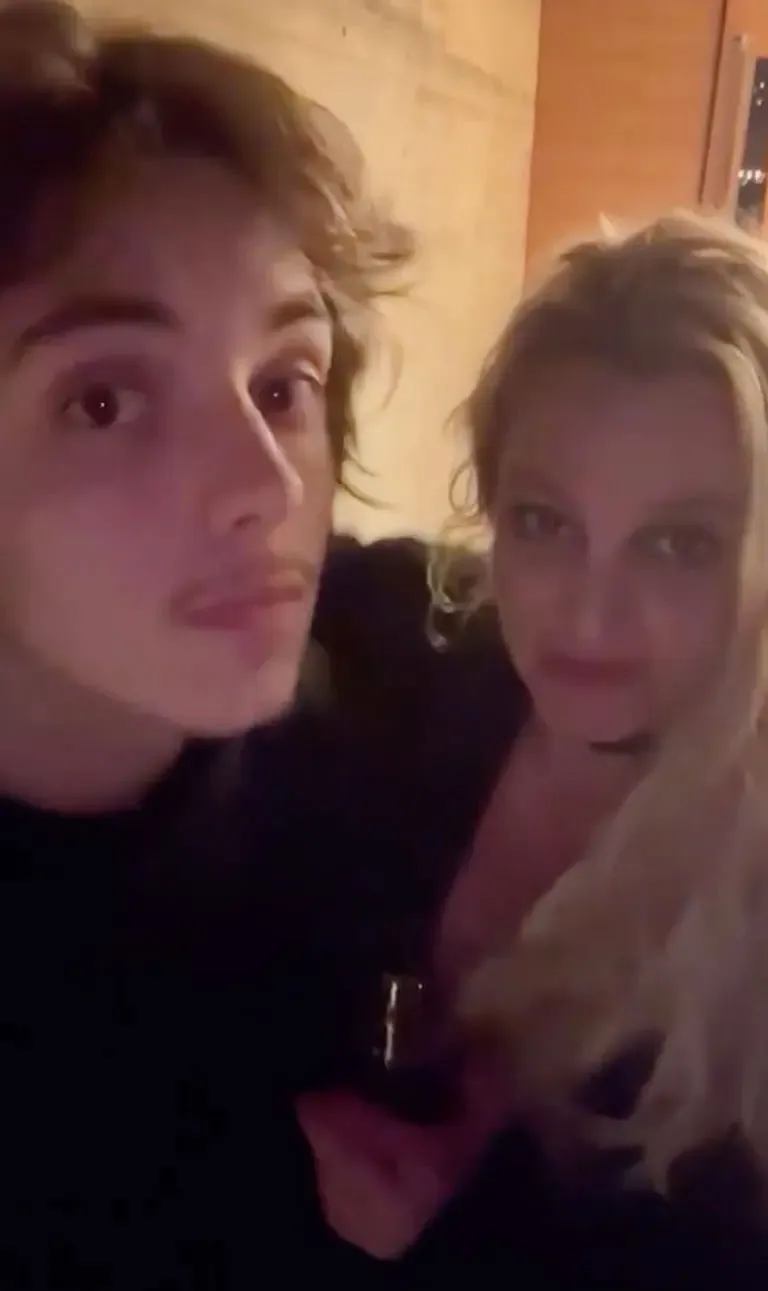 Britney Spears and son, Jayden.