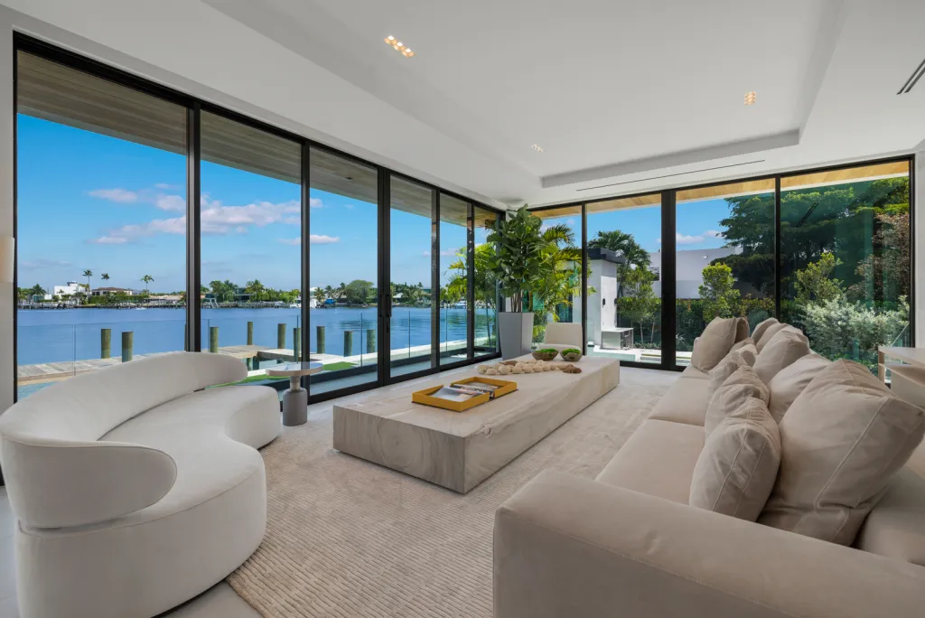 The newly built home occupies 4,300 square feet. 