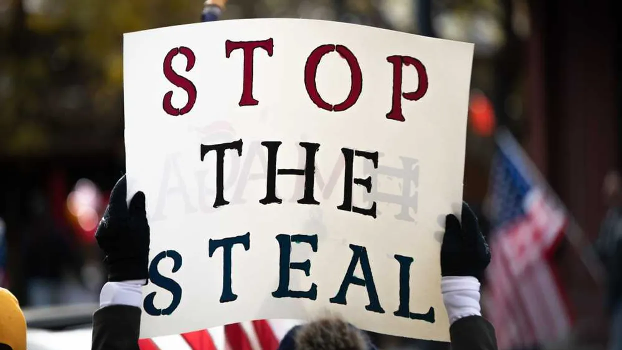 ‘It’s madness!’ Chaos at new ‘Stop the Steal’ rally as woman punched on video