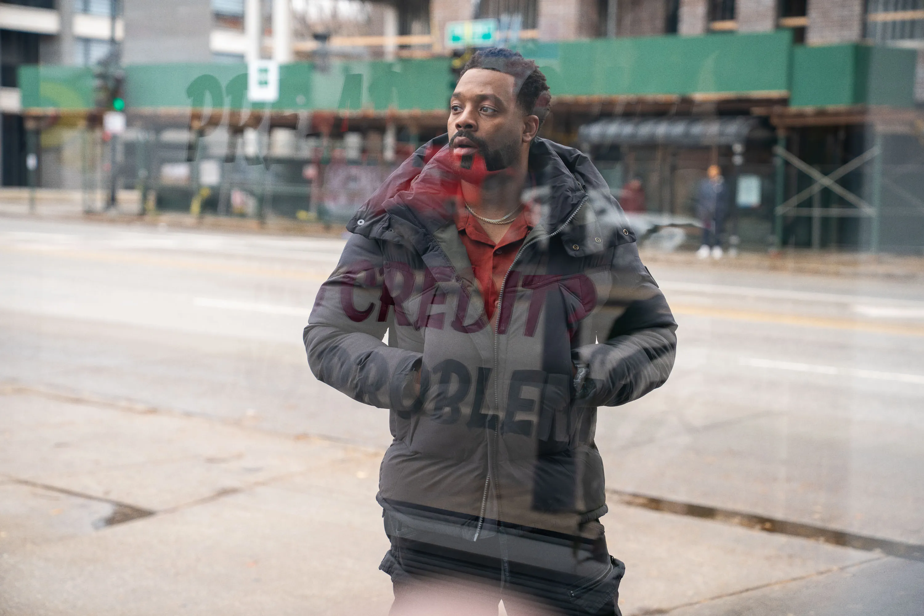 LaRoyce Hawkins as Officer Kevin Atwater in "On the Way" Episode 1311 of Chicago P.D.