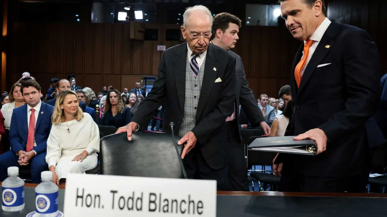 Blanche makes stunning slip as GOP senator demands ‘Are you and President Trump friends?’