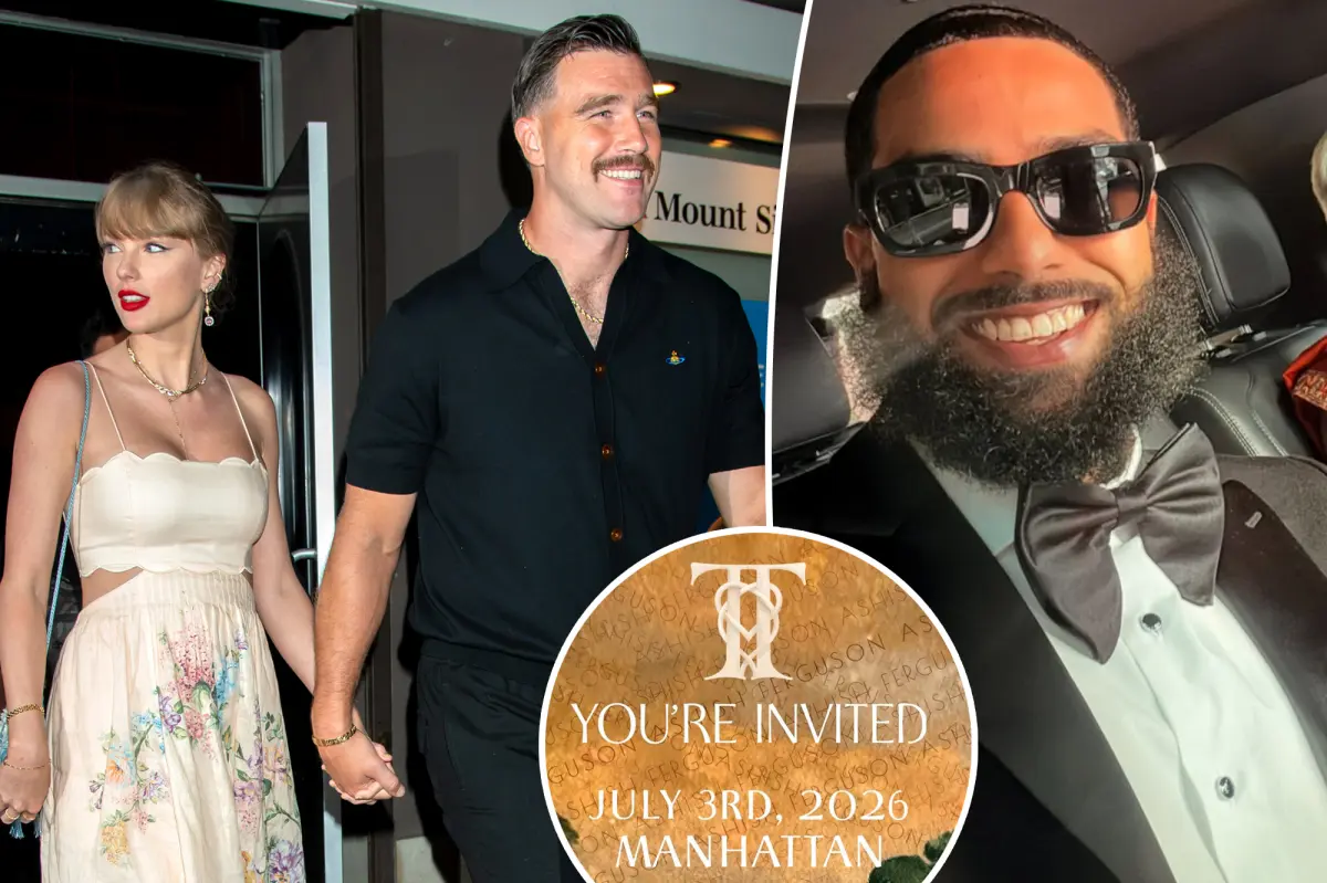 Taylor Swift and Travis Kelce’s top-secret wedding invite unveiled