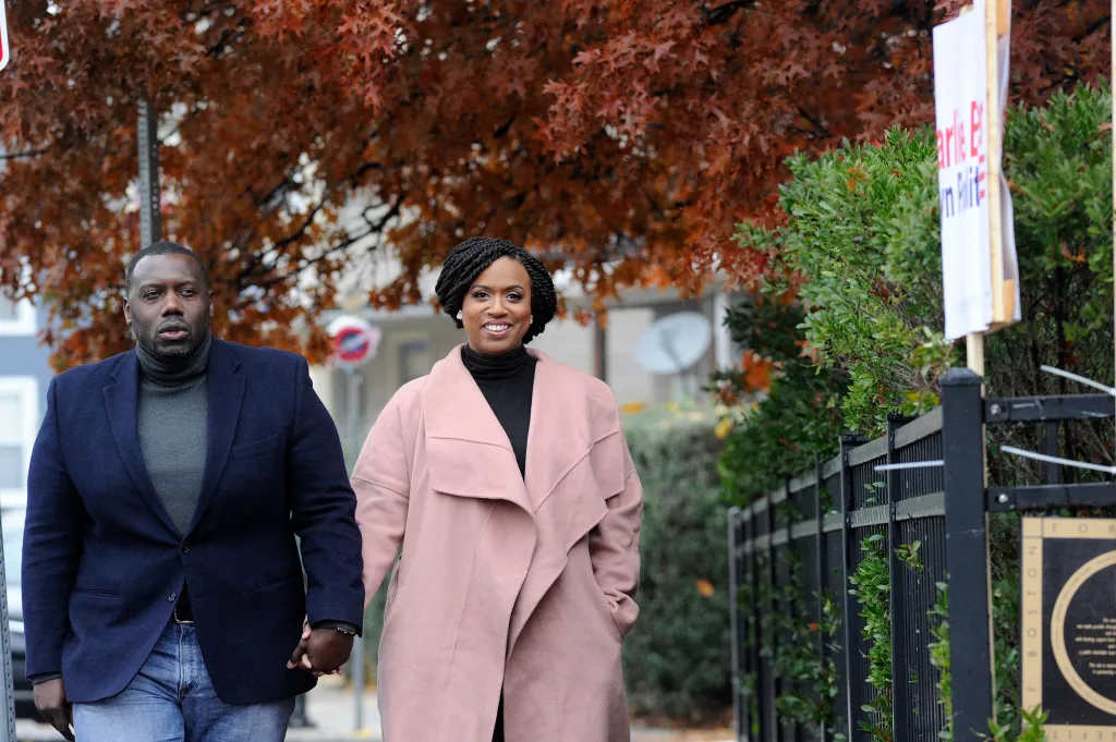 Rep. Ayanna Pressley said she is "centering the victim" after an 18-year-old woman was found shot dead inside a Boston home owned by the congresswoman’s husband.