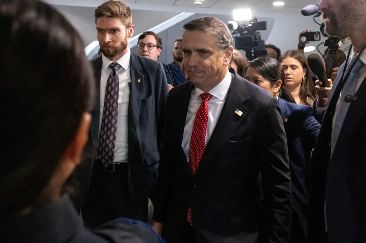 Vote for Trump’s AG pick Todd Blanche stalled as two Senate Republicans block nomination