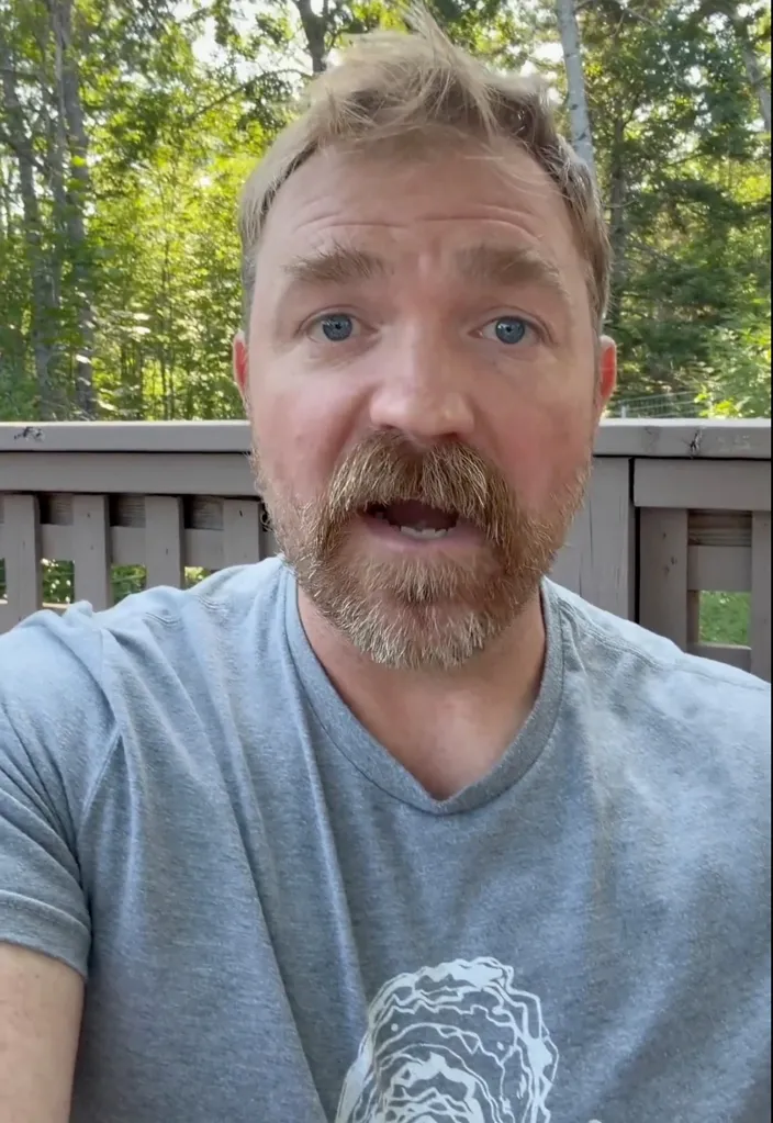 Graham Platner announcing the suspension of his campaign.