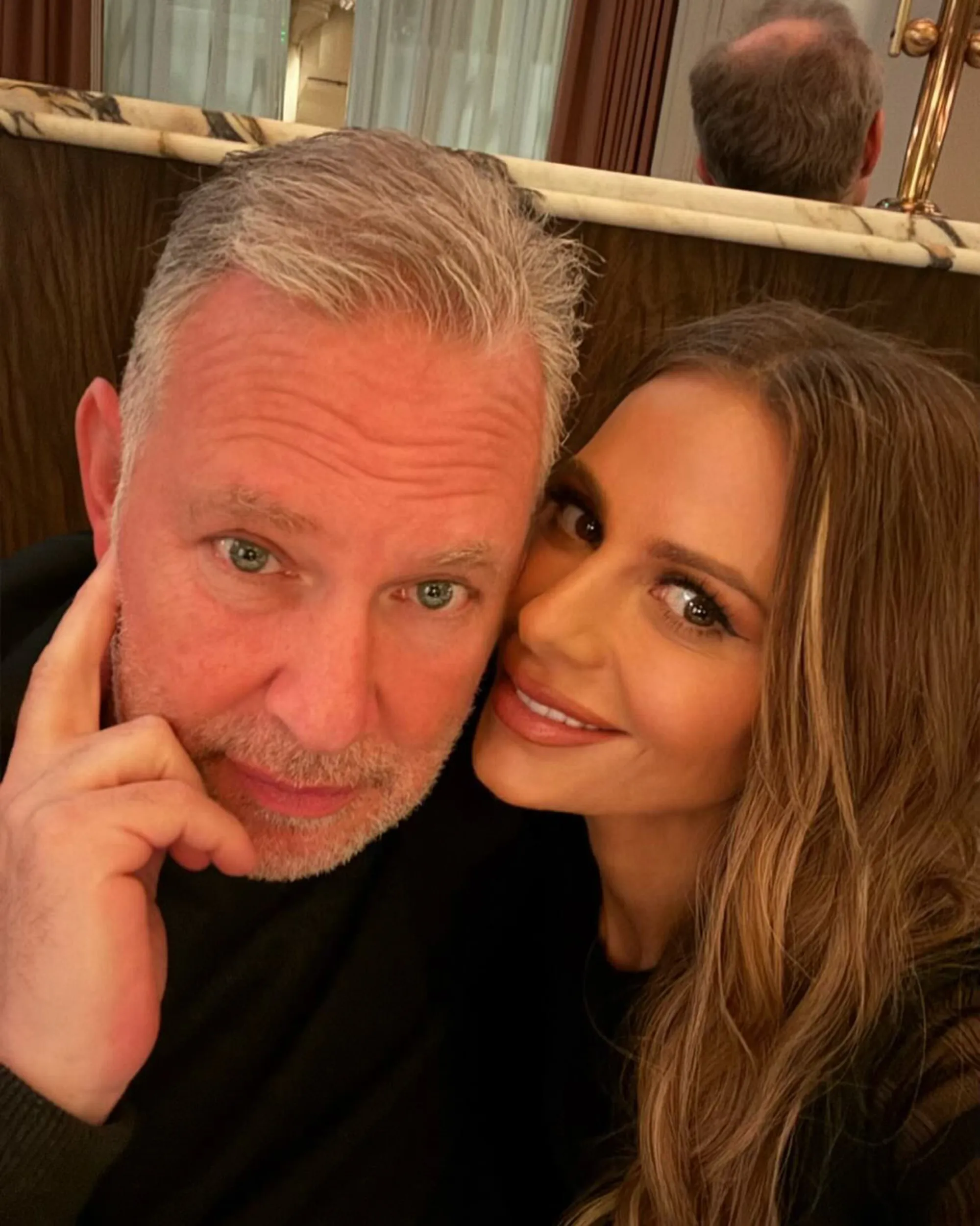 Dorit Kemsley and her husband, PK, posing for a photo.