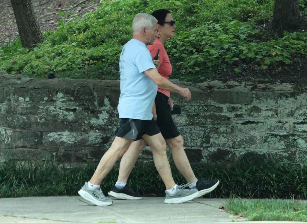 Fauci was overheard blowing off steam to his wife after a brutal day on Capitol Hill.