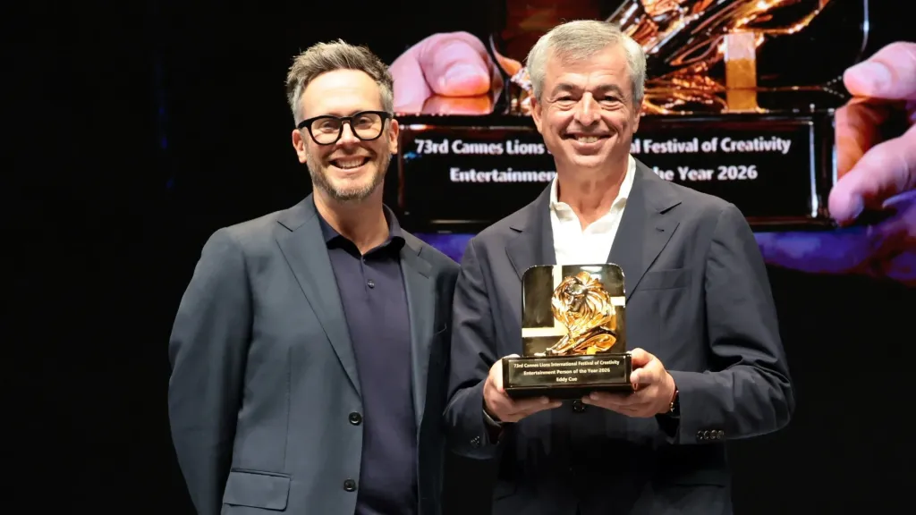 Simon Cook and Eddy Cue