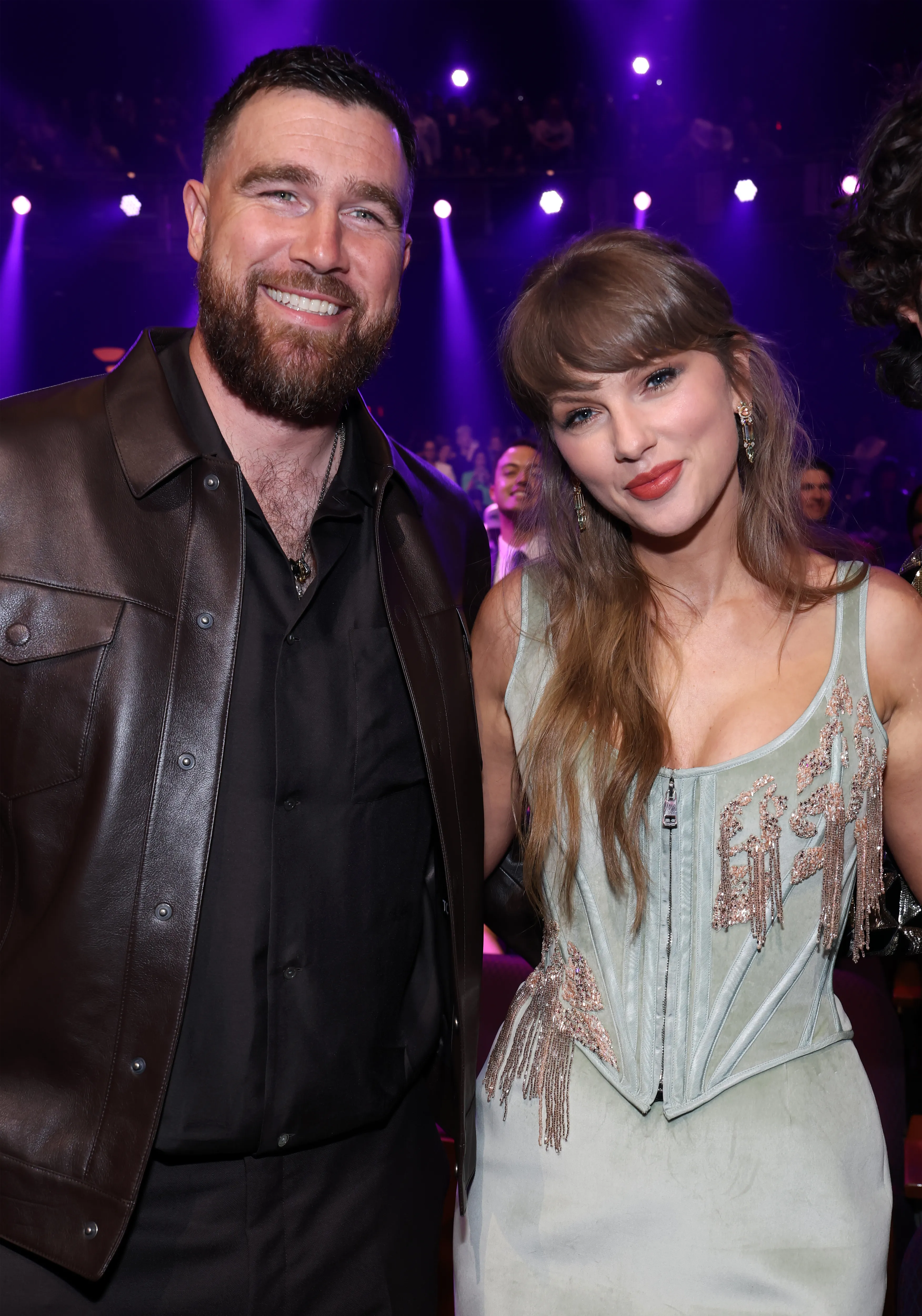 Travis Kelce and Taylor Swift at the 2026 iHeartRadio Music Awards