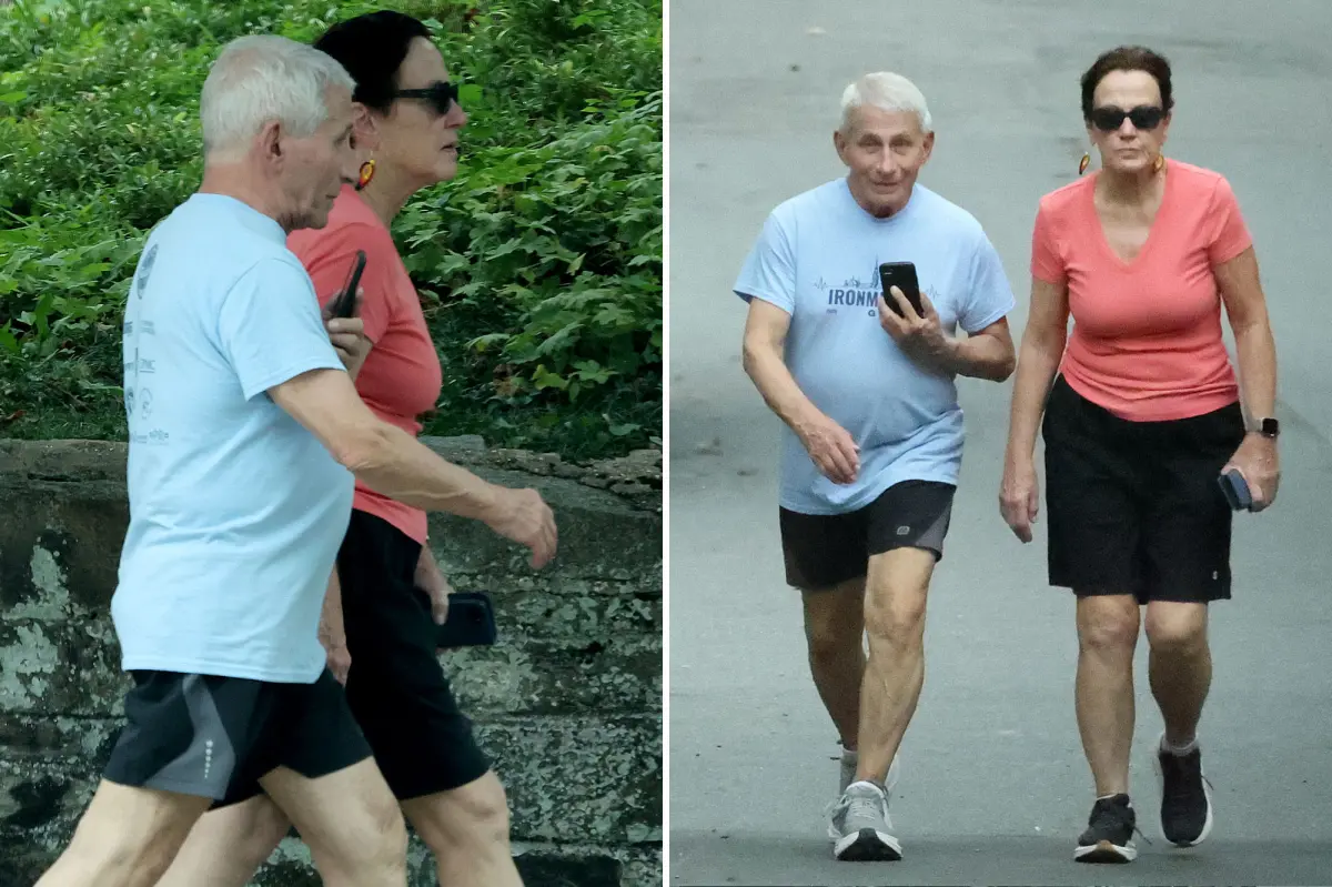 Angry Fauci fires off an F-bomb during walk with wife hours after Senate grilling  