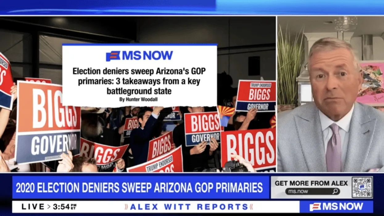 ‘Don’t know when they are going to learn’: Republican laments MAGA election wins on MS NOW