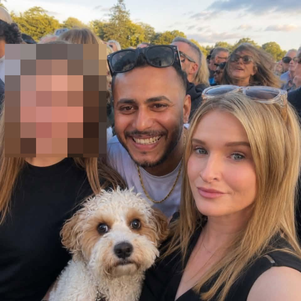 Alsaqer poses with Carney and her 13-year-old daughter in an undated photo before her murder on July 7, 2026.