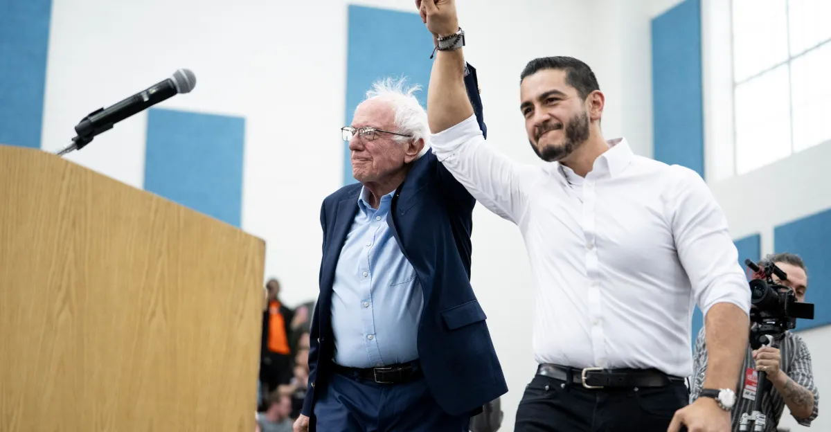 It’s not the left rising. It’s the center falling.