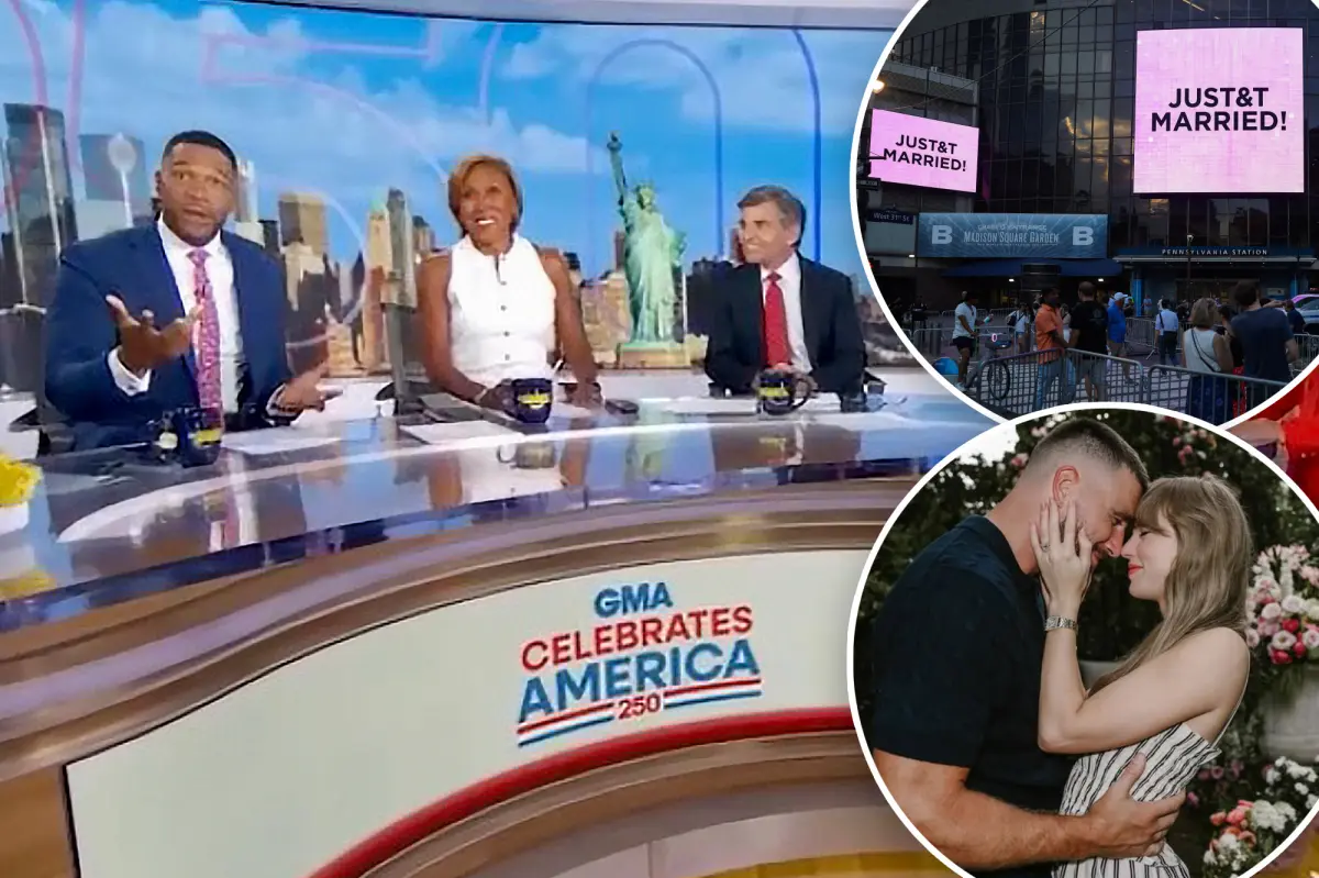‘GMA’ co-hosts divulge sweet detail from Taylor Swift and Travis Kelce’s vows after attending ‘intimate’ wedding
