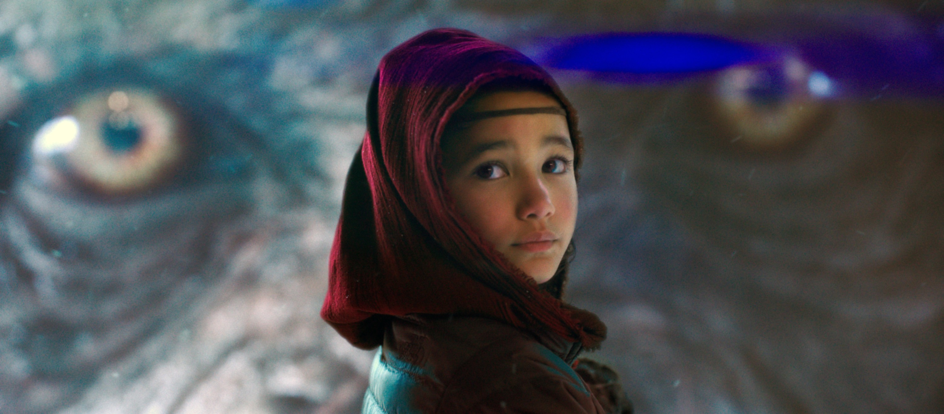 Kaylee Hottle as Jia in Godzilla vs. Kong.