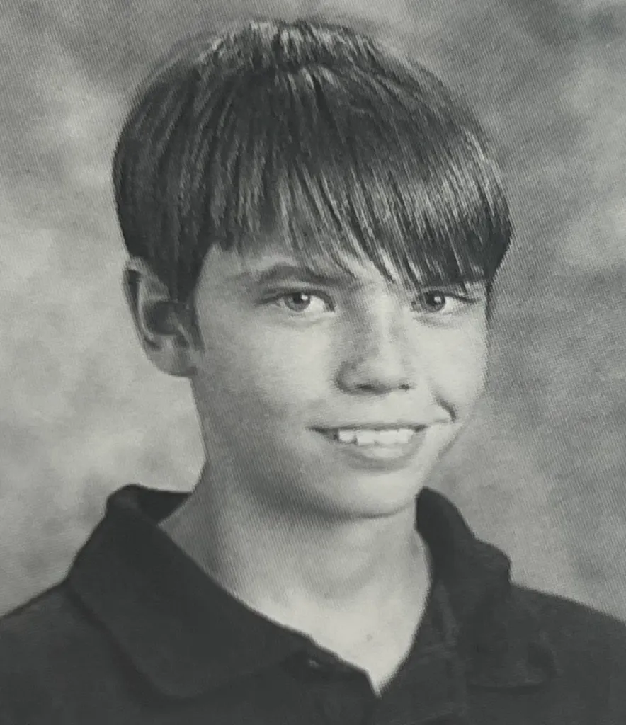 Grade school photo of Chester Green.
