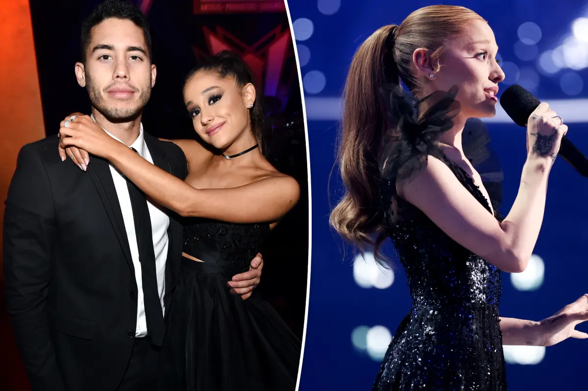 Ariana Grande and on-again boyfriend Ricky Alvarez’s romance heats up as he supports singer at NYC concert