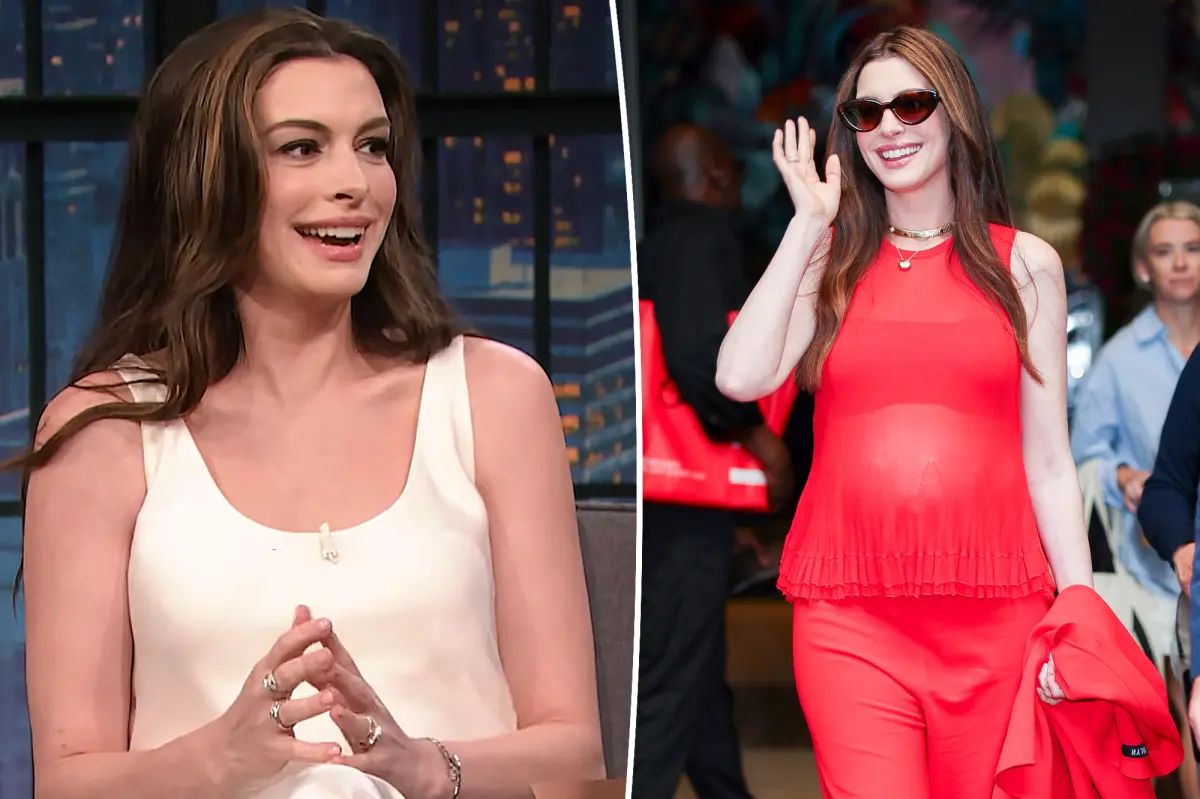 Anne Hathaway, 43, reveals whether ‘buzzer beater’ pregnancy was planned