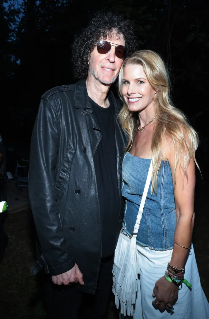 Howard and Beth Stern attend the launch of the "Maximum Metallica" channel on SiriusXM at Stephen Talkhouse.