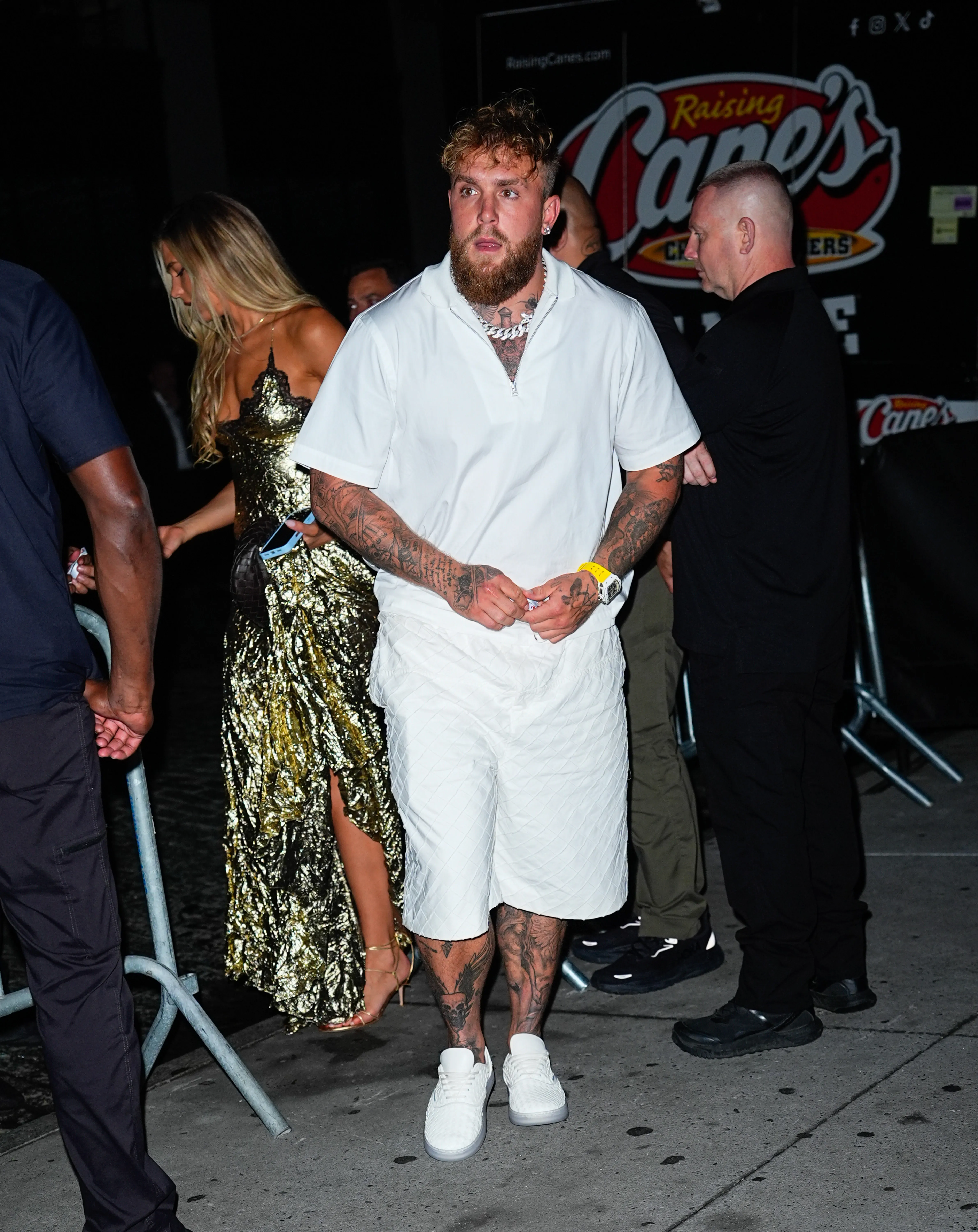 Jake Paul, Raising Cane's event at Zero Bond
