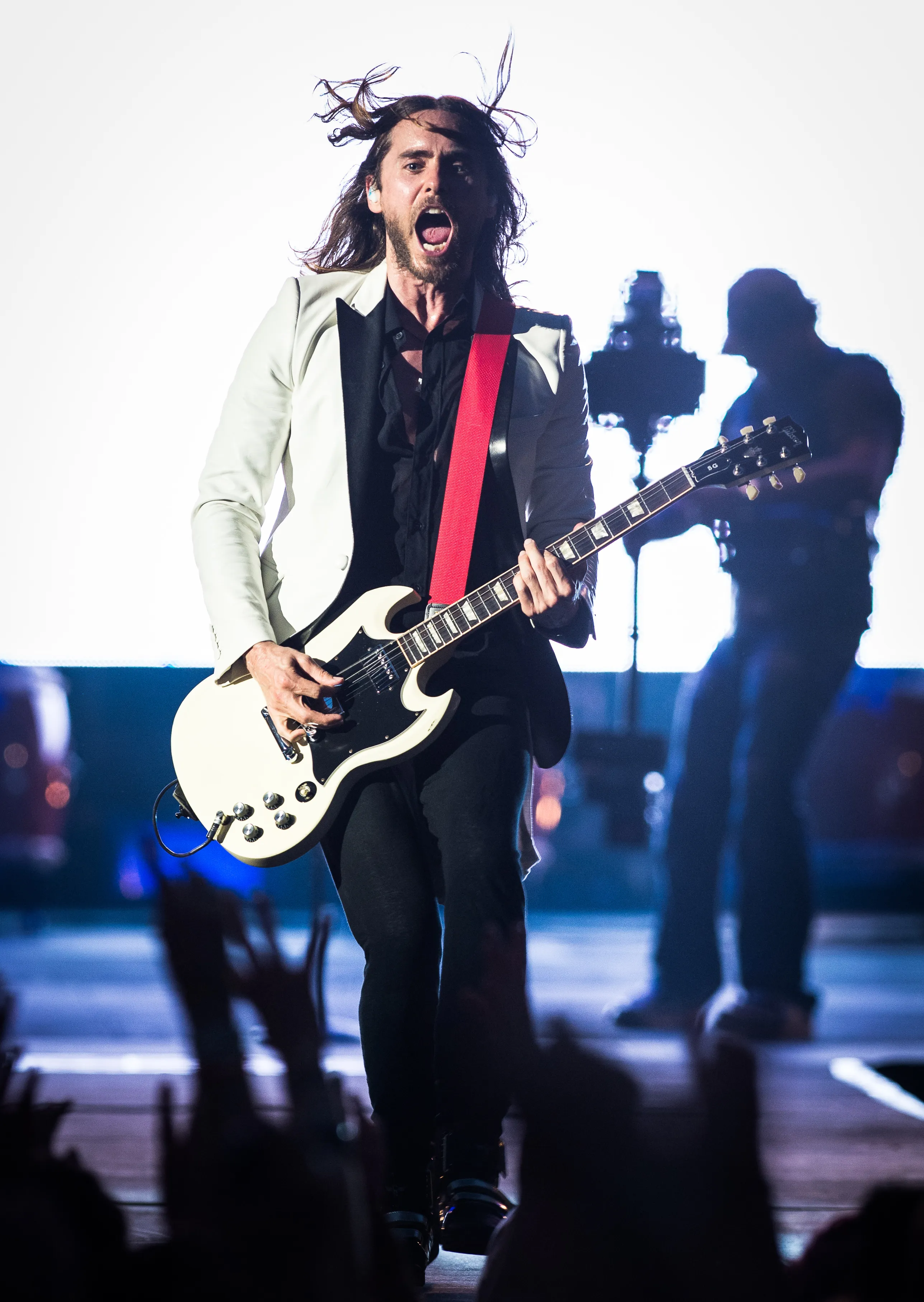 Jared Leto performs in Paris in 2013