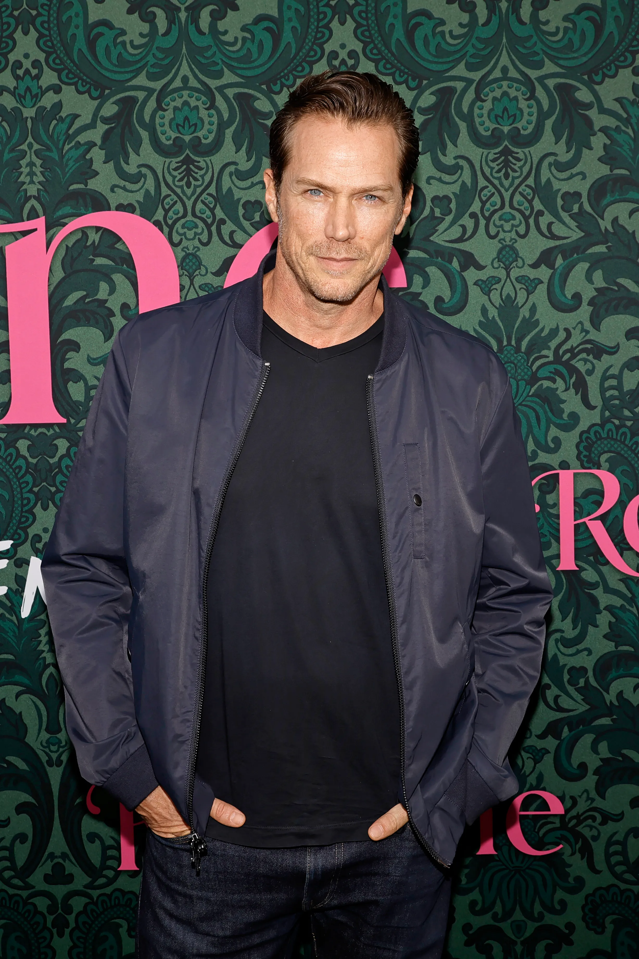 Jason Lewis attends the "Rosaline" Premiere.