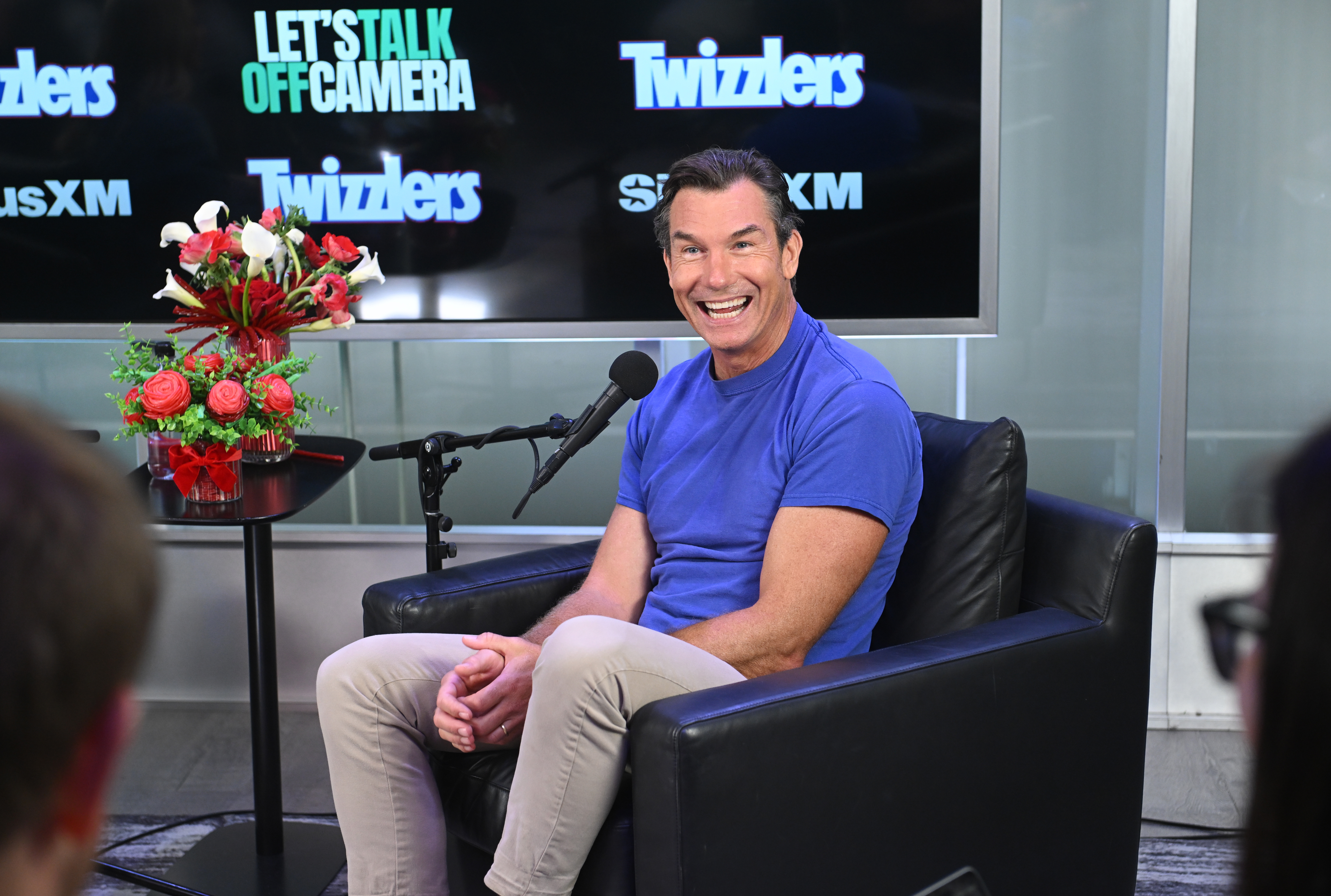 Jerry O'Connell attends Let's Talk Off Camera with Kelly Ripa.