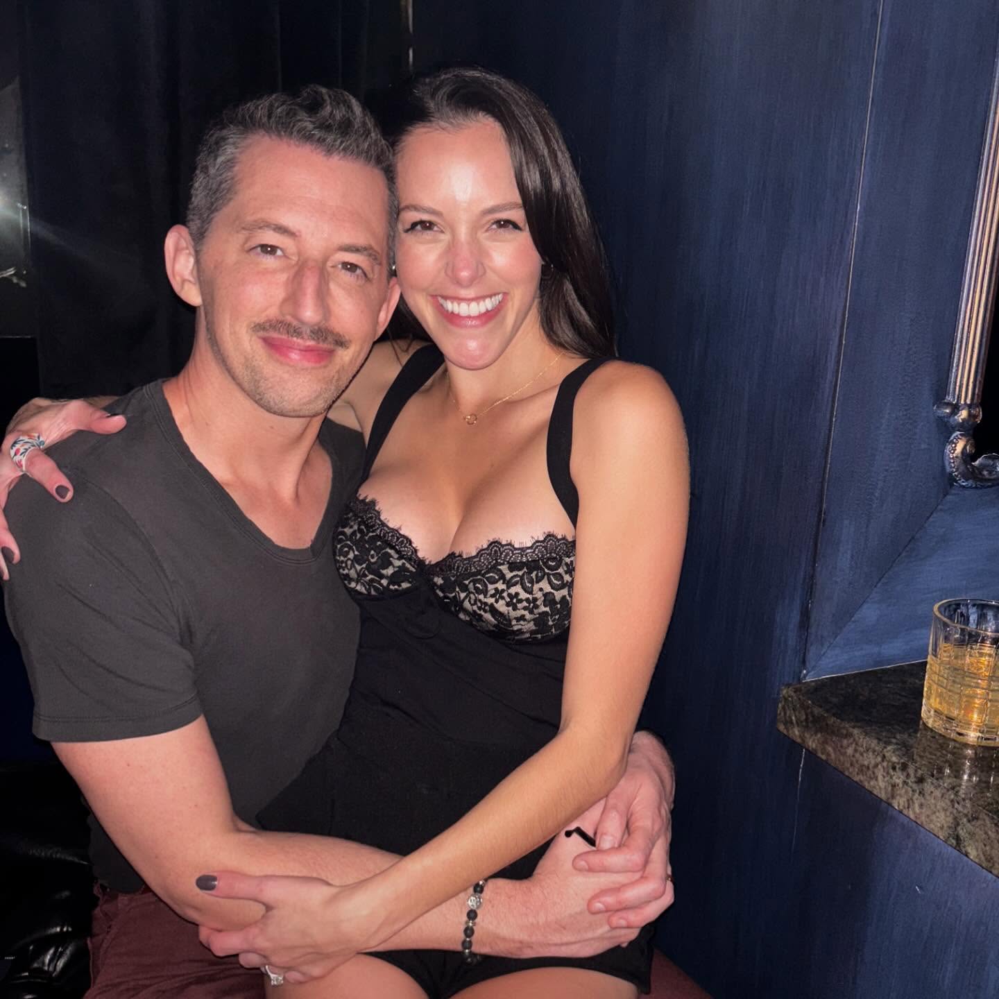 Josh Grisetti and Mackenzie smiling together.