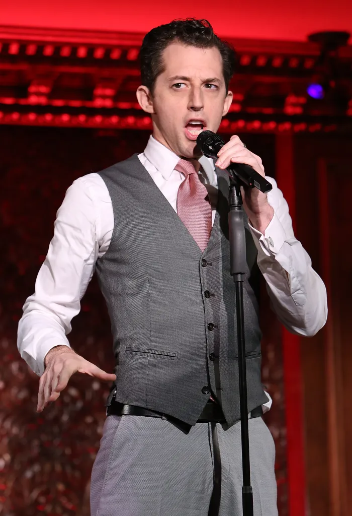 Josh Grisetti performing at 54 Below.