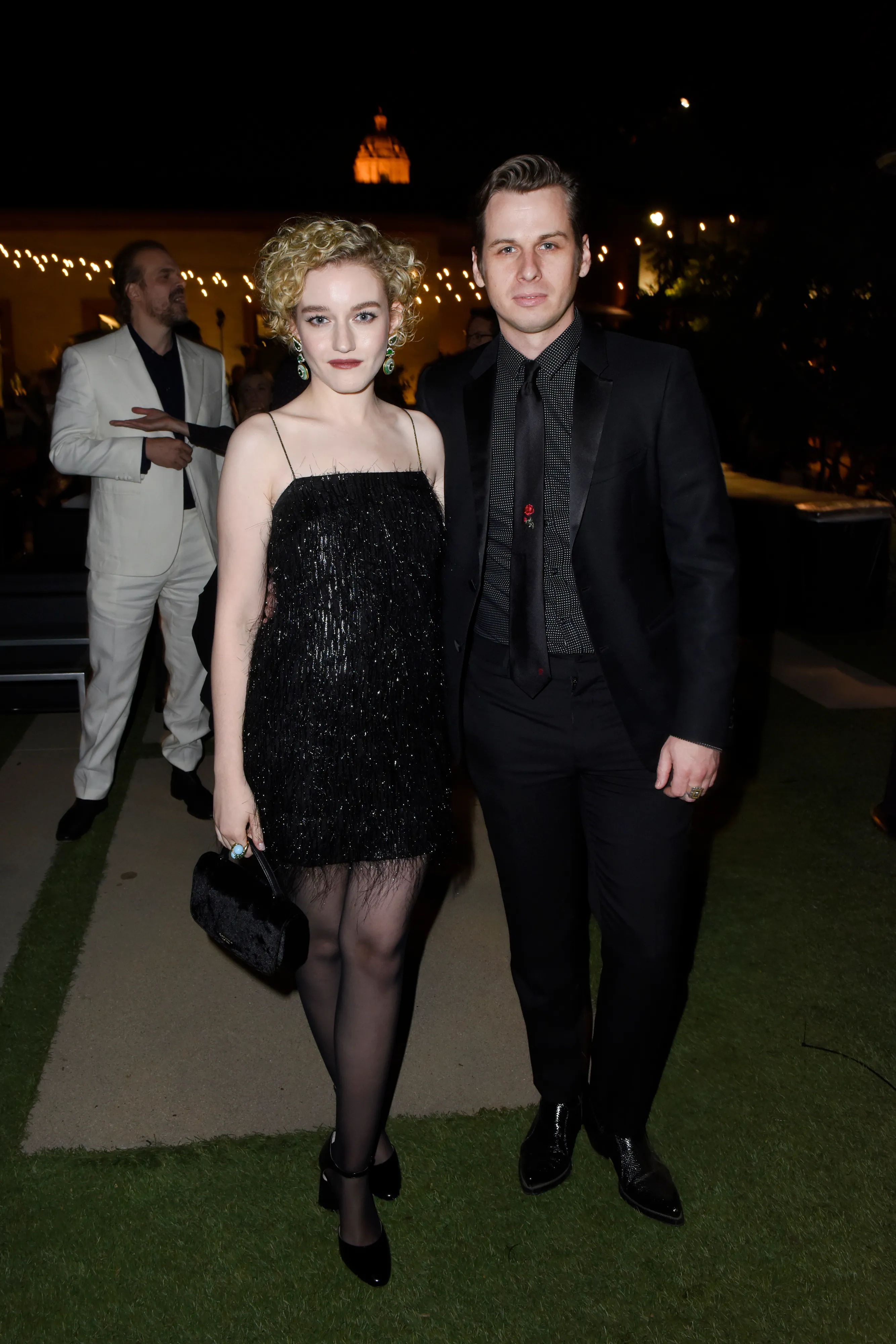 Julia Garner and Mark Foster attend the SAG-AFTRA Foundation's 4th Annual Patron of the Artists Awards.