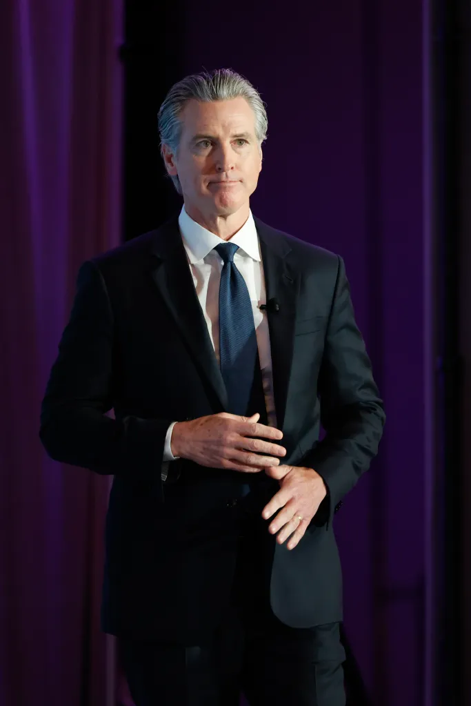 Calif. Gov. Gavin Newsom speaking at the NALEO 43rd Annual Conference.