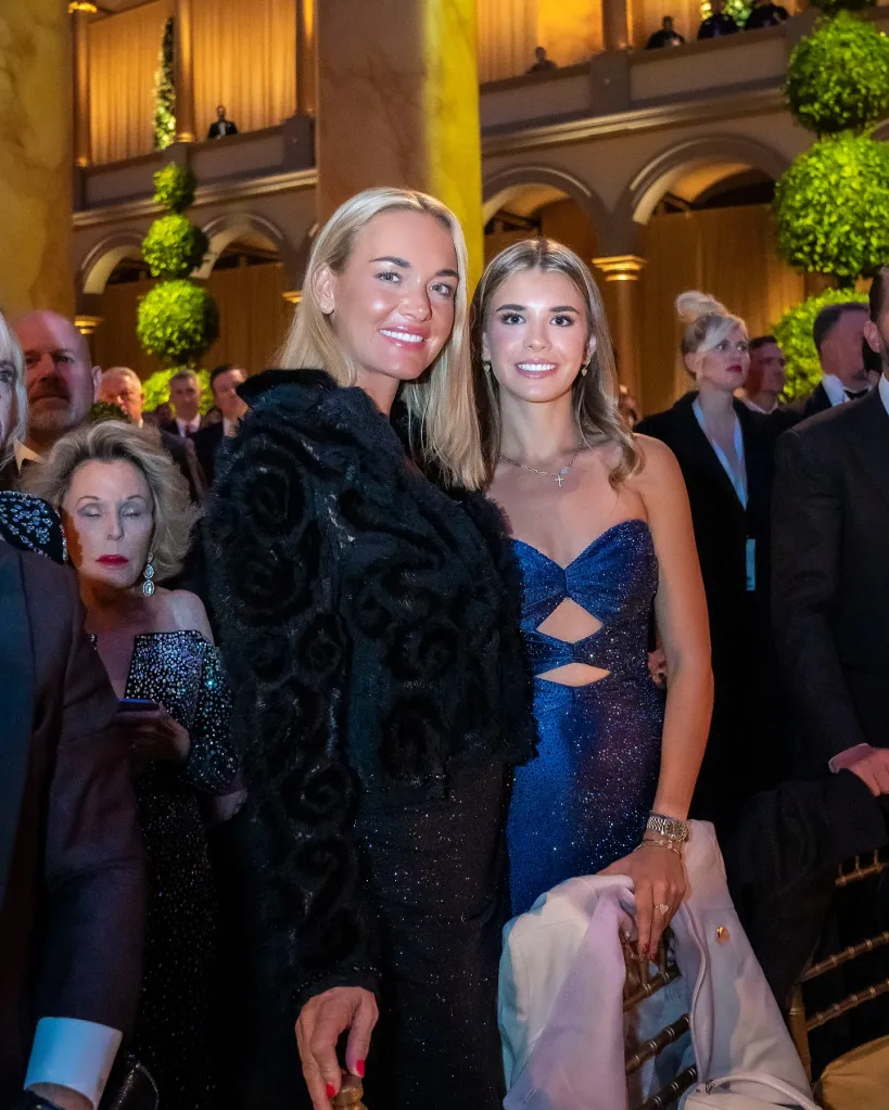 Kai Trump and Vanessa Trump at an event.