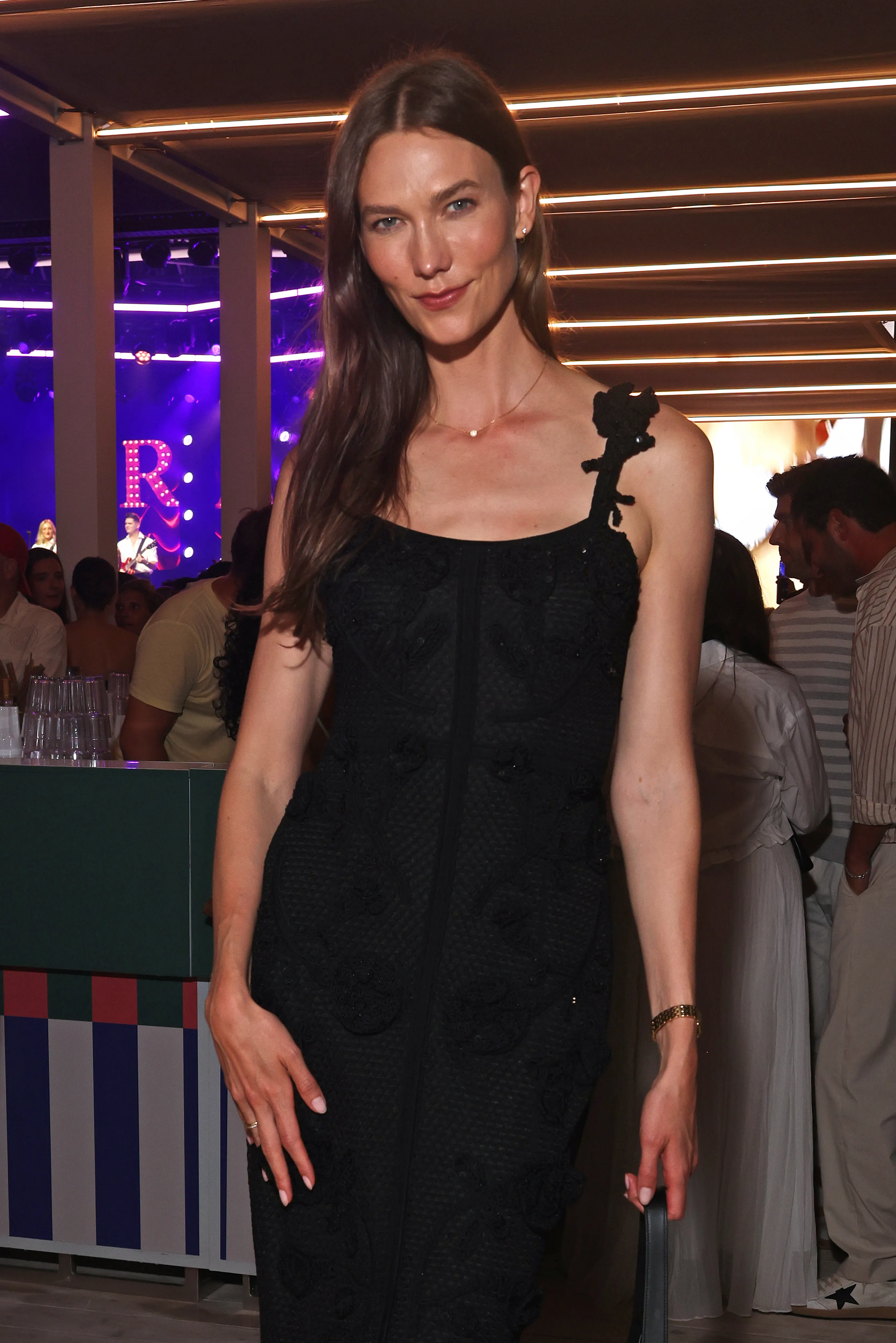 Karlie Kloss at a Spotify concert.