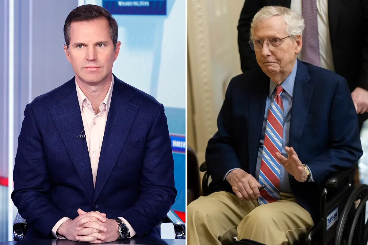 Dem Kentucky Gov. Andy Beshear demands health update on GOP Sen. Mitch McConnell