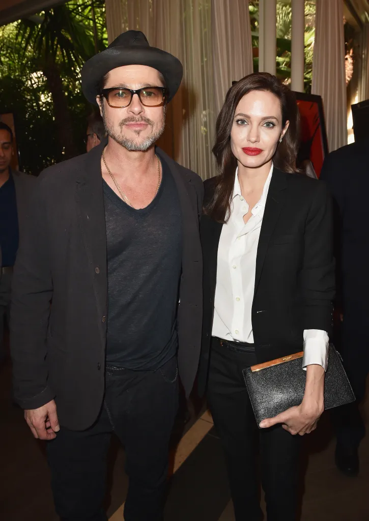 Brad Pitt and Angelina Jolie attend the 15th Annual AFI Awards.