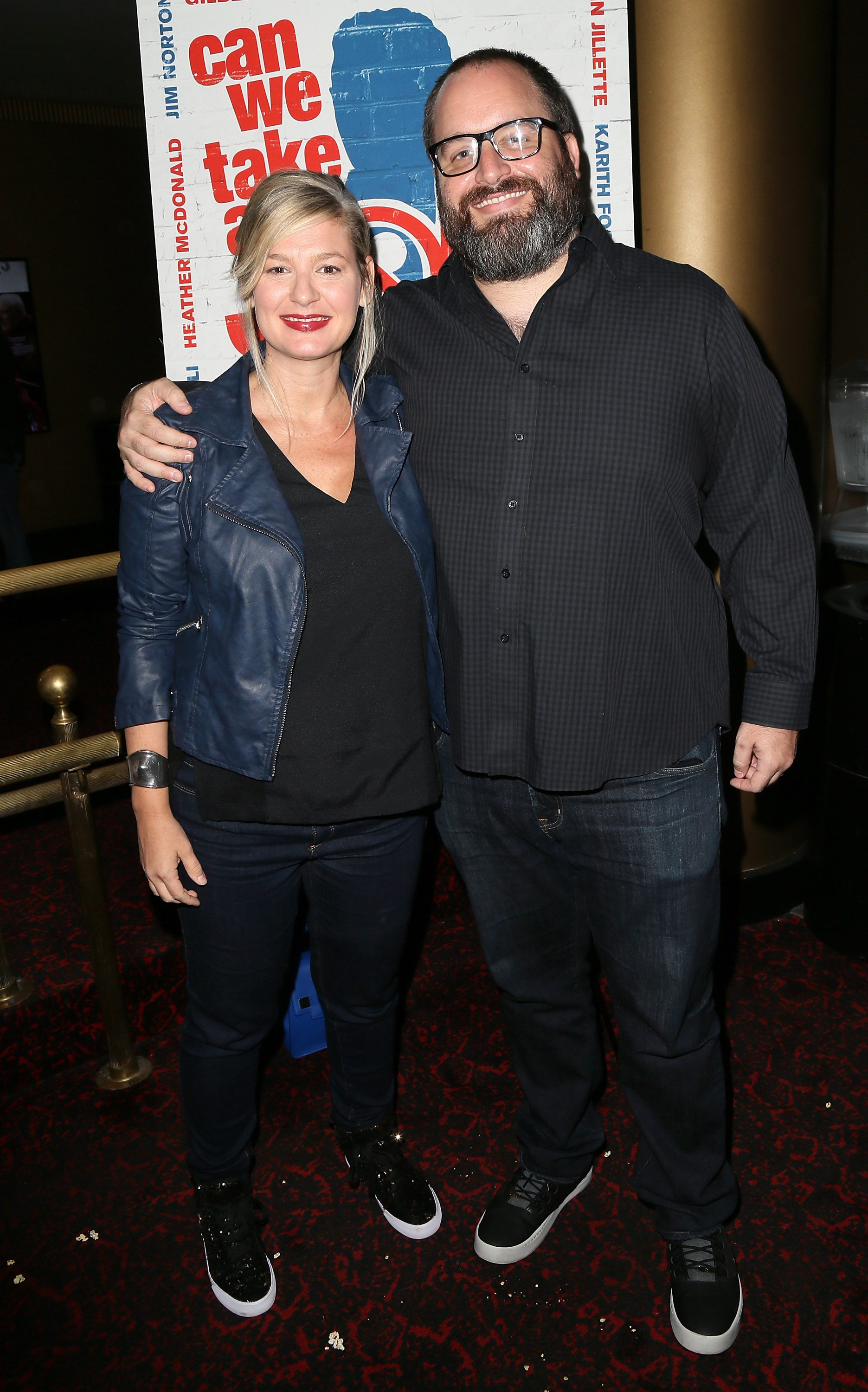 Tom Segura and comedian Christina Pazsitzky.