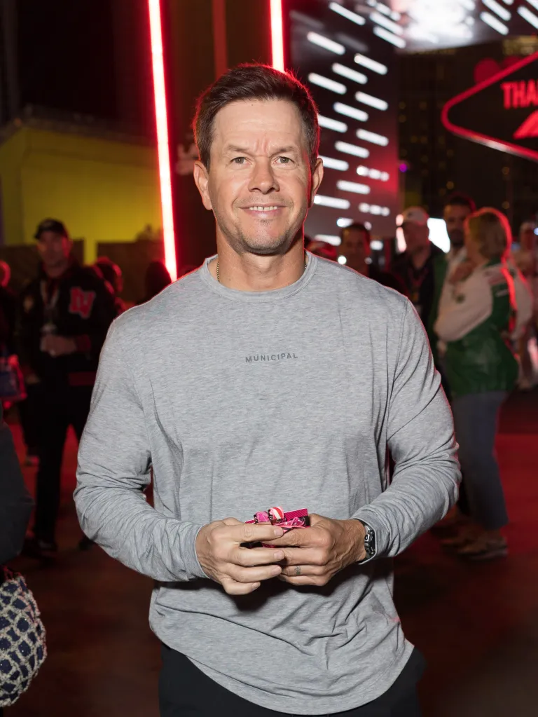 Mark Wahlberg attending the F1 Grand Prix of Las Vegas.