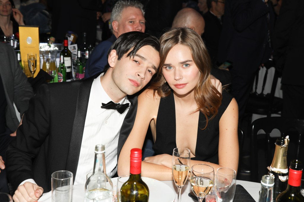 Matty Healy and Gabriella Brooks at The BRIT Awards 2019.