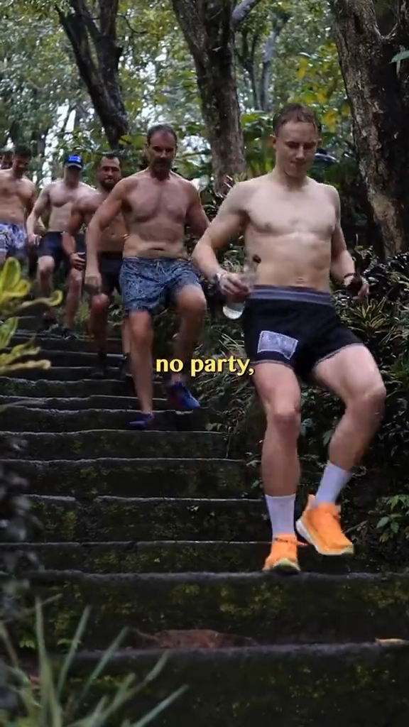 A men-only "Alpha Male" retreat in Bali, Indonesia,