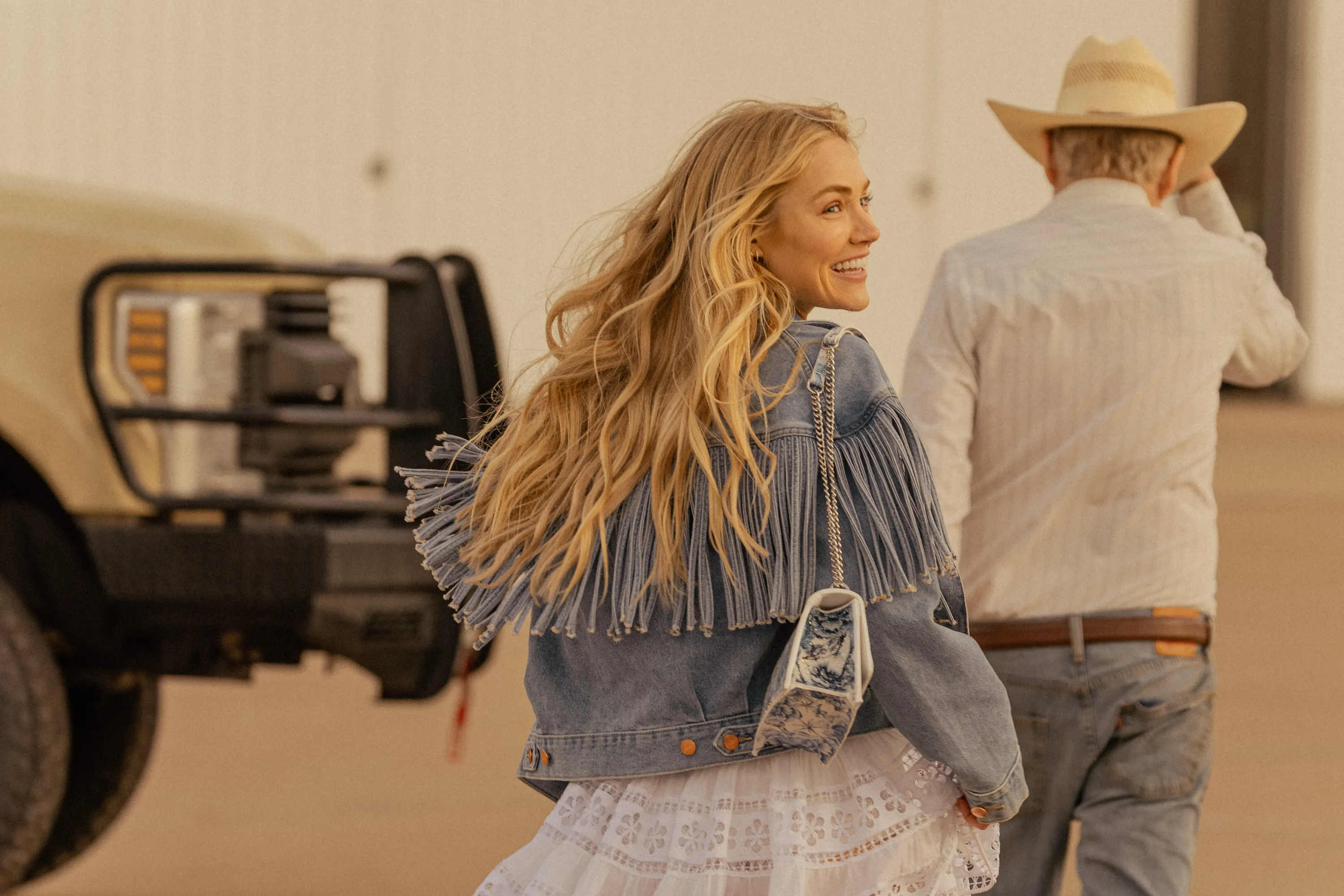 Michelle Randolph as Ainsley Norris in Season 1 of Landman.
