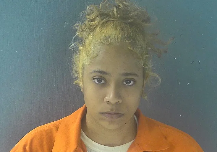 Mugshot of Kennady Jade Lambert.
