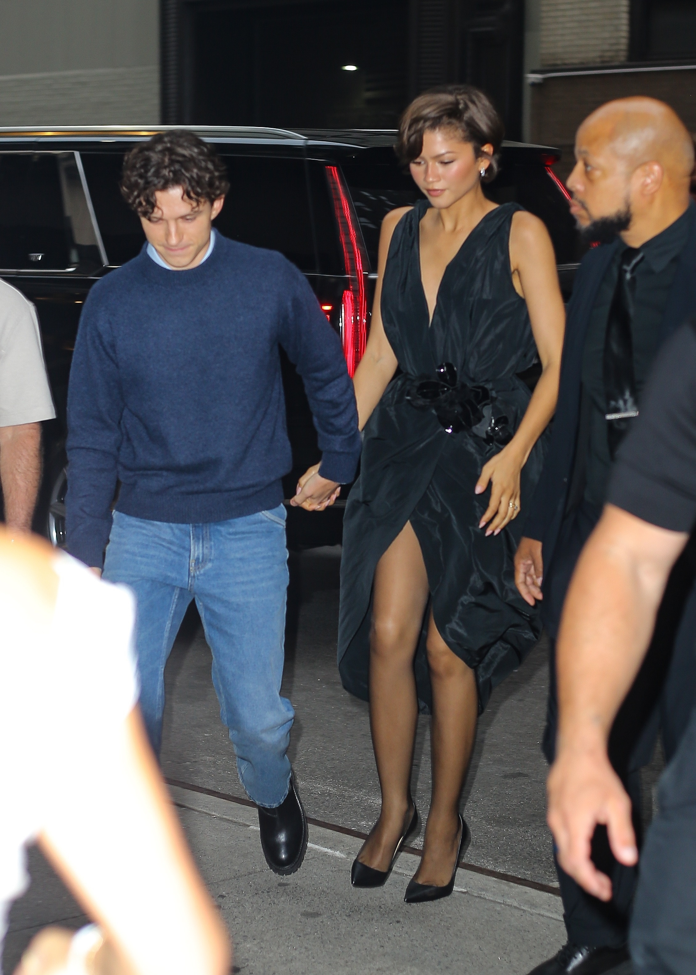 Tom Holland and Zendaya in New York City on July 16