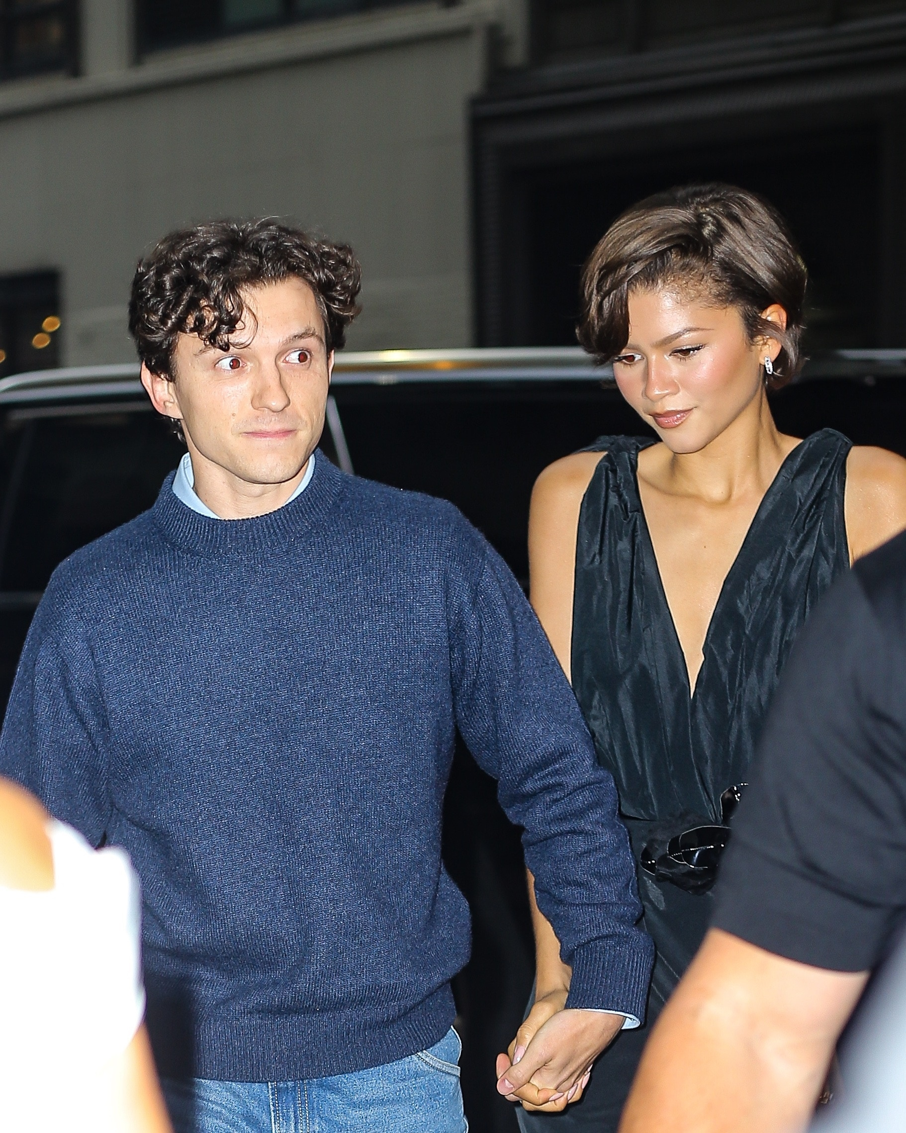Tom Holland and Zendaya in New York City on July 16