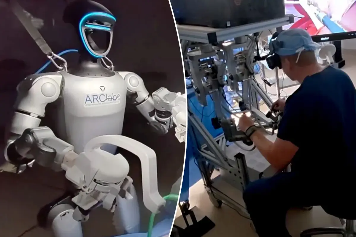 Surgeons just used robots that look like humans to perform surgery for the first time