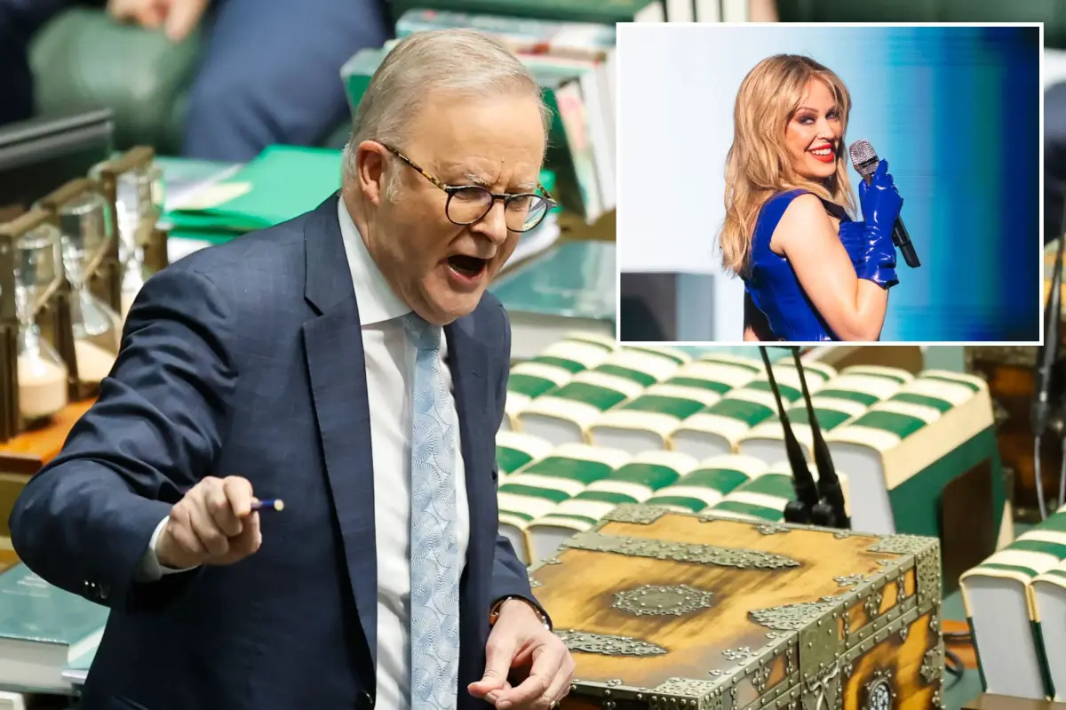 Married Australian PM Anthony Albanese says he’d have sex with Kylie Minogue in wild podcast interview