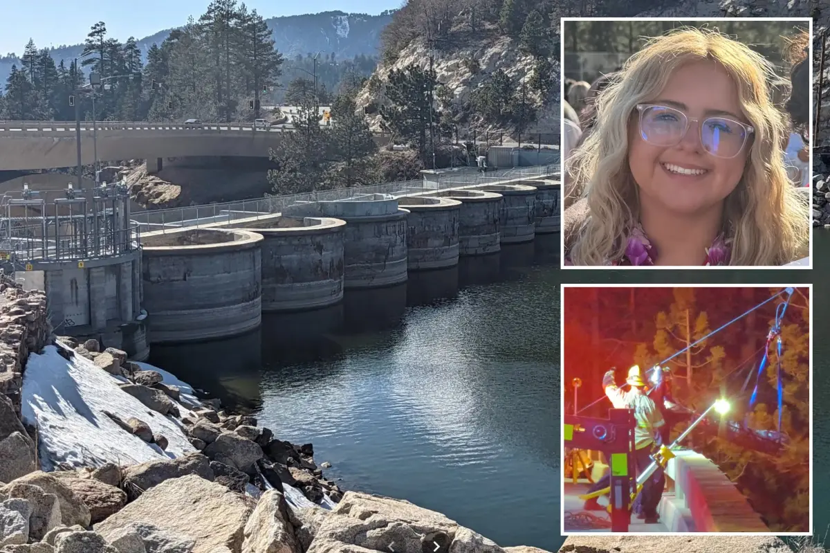 Tragic final moments of teen girl who plunged to her death from California dam revealed