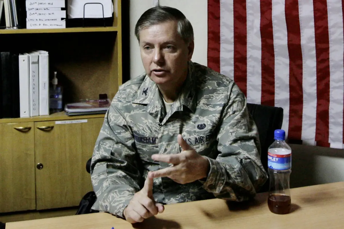Lindsey Graham: The senator, soldier and statesman who never backed down