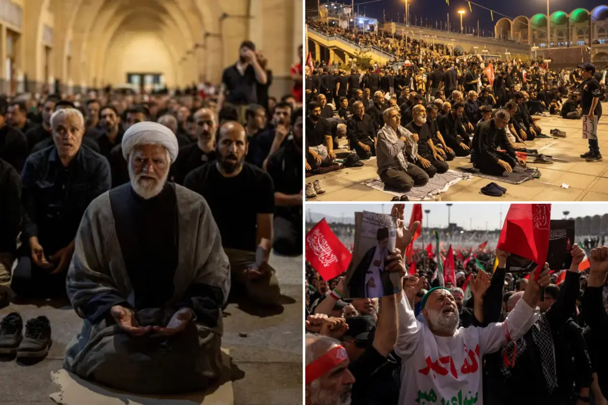 Three sons of Iran’s late Ayatollah Khamenei appear at funeral — but Supreme Leader Mojtaba Khamenei is still absent